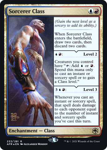 Sorcerer Class [Dungeons & Dragons: Adventures in the Forgotten Realms Prerelease Promos] - The Mythic Store | 24h Order Processing