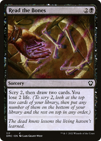 Read the Bones [Dominaria United Commander] - The Mythic Store | 24h Order Processing