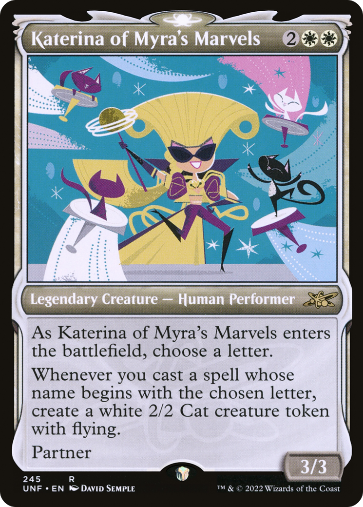 Katerina of Myra's Marvels (Showcase) [Unfinity] - The Mythic Store | 24h Order Processing