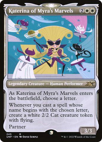 Katerina of Myra's Marvels (Showcase) [Unfinity] - The Mythic Store | 24h Order Processing