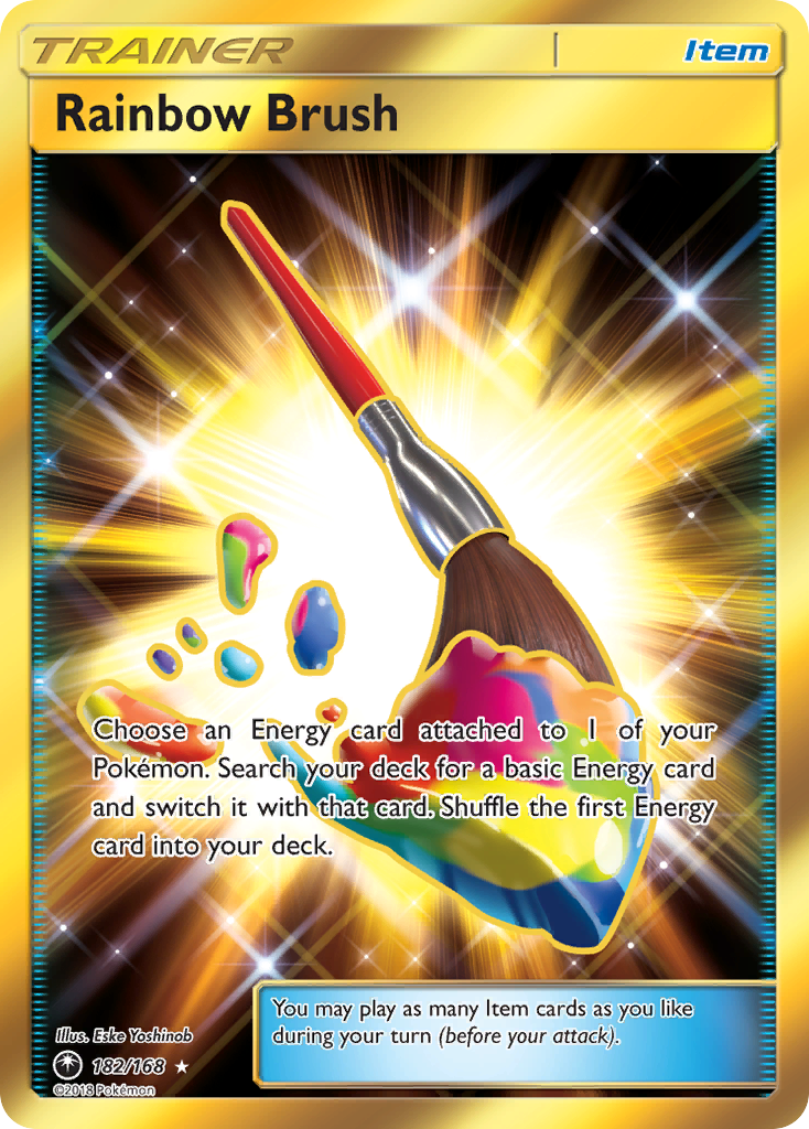 Rainbow Brush (182/168) [Sun & Moon: Celestial Storm] - The Mythic Store | 24h Order Processing