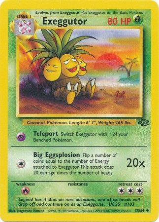 Exeggutor (35/64) [Jungle Unlimited] - The Mythic Store | 24h Order Processing