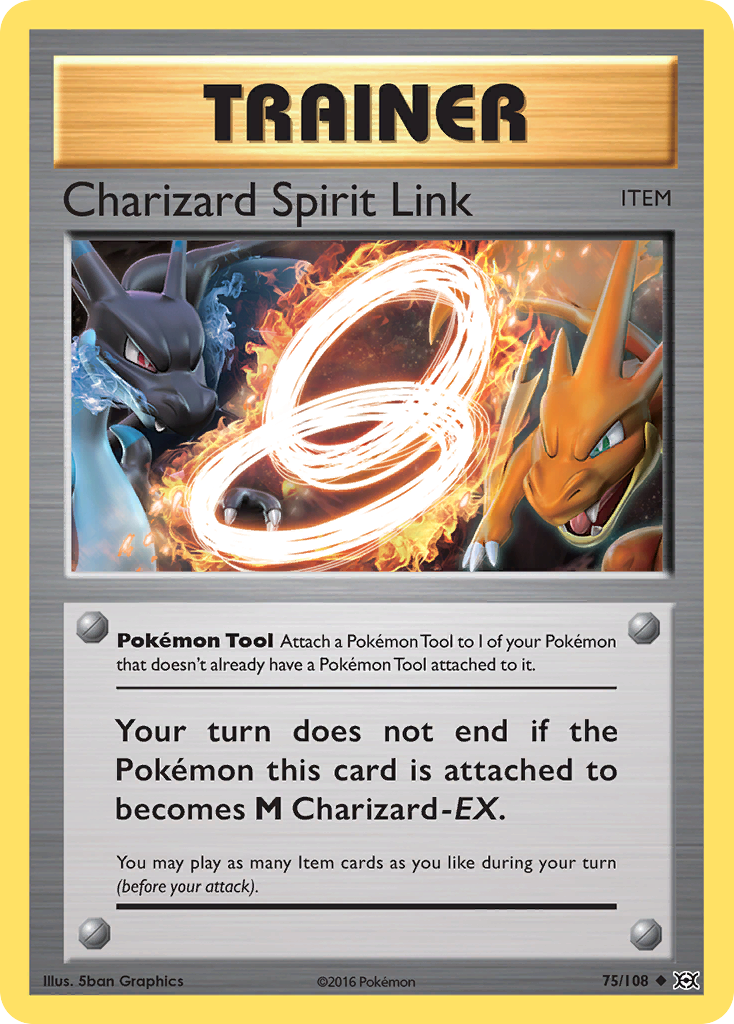 Charizard Spirit Link (75/108) [XY: Evolutions] - The Mythic Store | 24h Order Processing