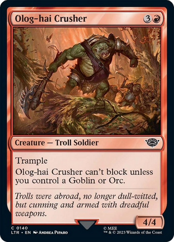 Olog-hai Crusher [The Lord of the Rings: Tales of Middle-Earth] - The Mythic Store | 24h Order Processing