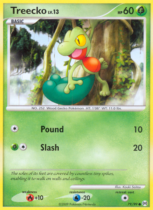 Treecko (79/99) [Platinum: Arceus] - The Mythic Store | 24h Order Processing