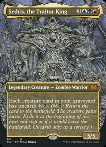 Sedris, the Traitor King (Borderless Alternate Art) [Double Masters 2022] - The Mythic Store | 24h Order Processing