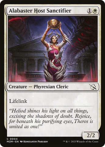 Alabaster Host Sanctifier [March of the Machine] - The Mythic Store | 24h Order Processing