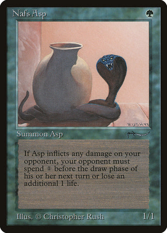 Nafs Asp (Dark Mana Cost) [Arabian Nights] - The Mythic Store | 24h Order Processing