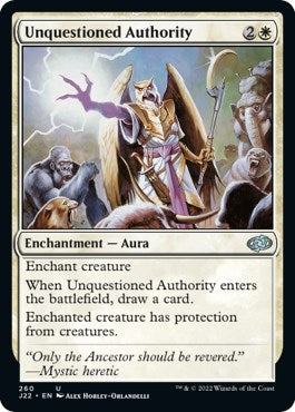 Unquestioned Authority [Jumpstart 2022] - The Mythic Store | 24h Order Processing