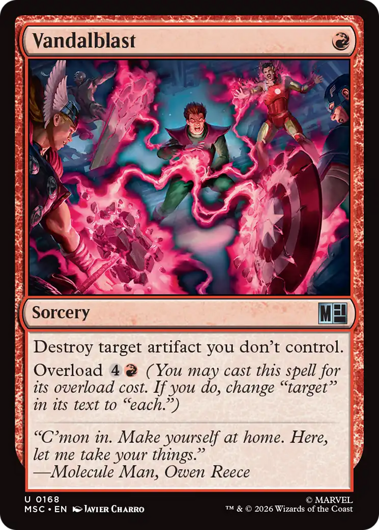 Vandalblast (Surge Foil) [Marvel Super Heroes Commander] - The Mythic Store | 24h Order Processing