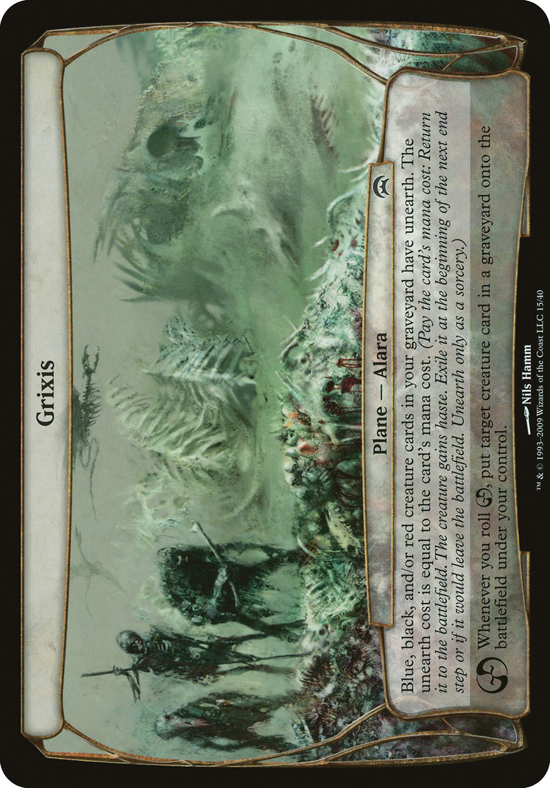 Grixis (Planes) [Planechase Planes] - The Mythic Store | 24h Order Processing