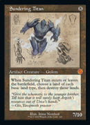Sundering Titan (Retro Schematic) [The Brothers' War Retro Artifacts] - The Mythic Store | 24h Order Processing