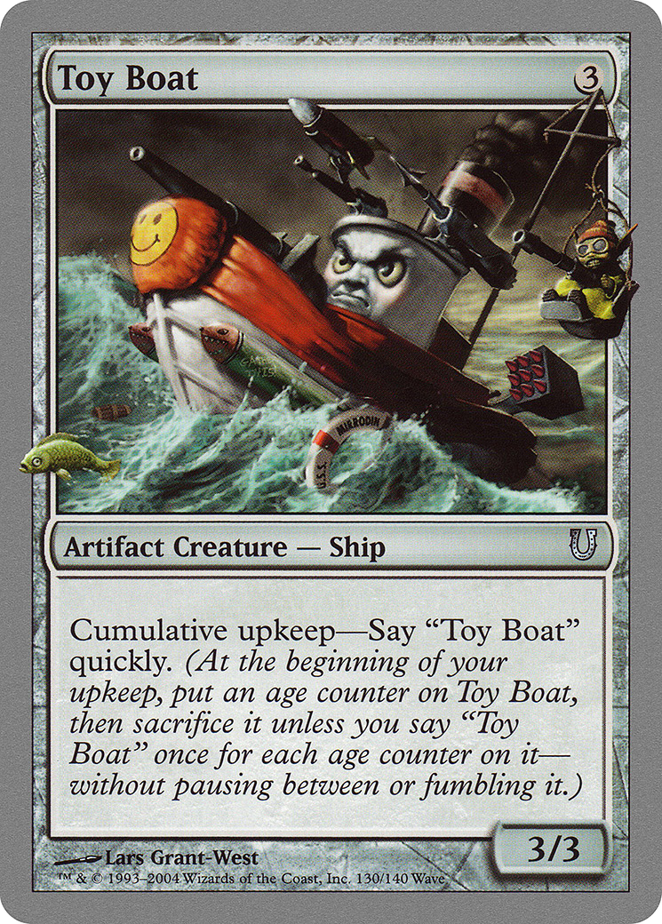 Toy Boat [Unhinged] - The Mythic Store | 24h Order Processing
