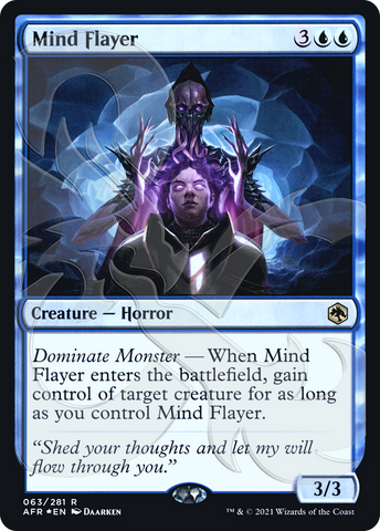 Mind Flayer (Ampersand Promo) [Dungeons & Dragons: Adventures in the Forgotten Realms Promos] - The Mythic Store | 24h Order Processing