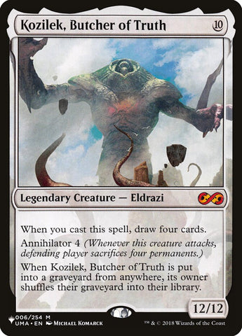 Kozilek, Butcher of Truth [The List] - The Mythic Store | 24h Order Processing