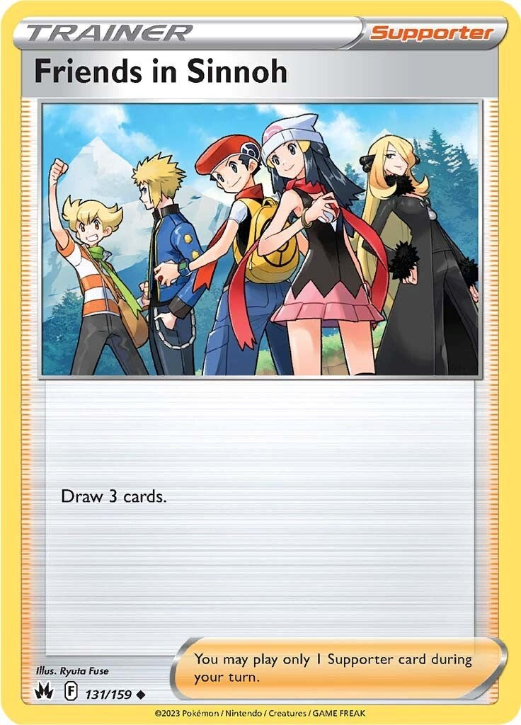 Friends in Sinnoh (131/159) [Sword & Shield: Crown Zenith] - The Mythic Store | 24h Order Processing