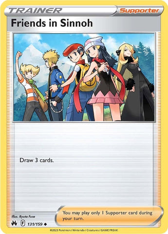 Friends in Sinnoh (131/159) [Sword & Shield: Crown Zenith] - The Mythic Store | 24h Order Processing