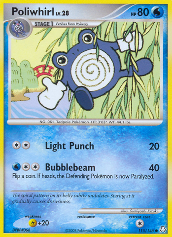 Poliwhirl (115/146) [Diamond & Pearl: Legends Awakened] - The Mythic Store | 24h Order Processing