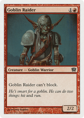 Goblin Raider [Ninth Edition] - The Mythic Store | 24h Order Processing