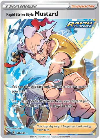 Rapid Strike Style Mustard (162/163) [Sword & Shield: Battle Styles] - The Mythic Store | 24h Order Processing