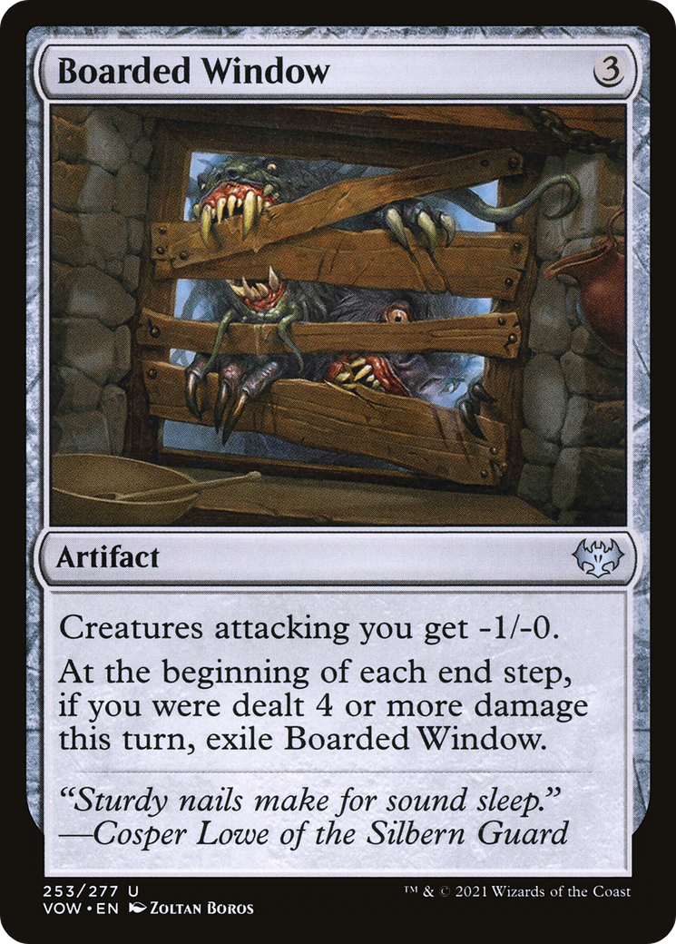 Boarded Window [Innistrad: Crimson Vow] - The Mythic Store | 24h Order Processing
