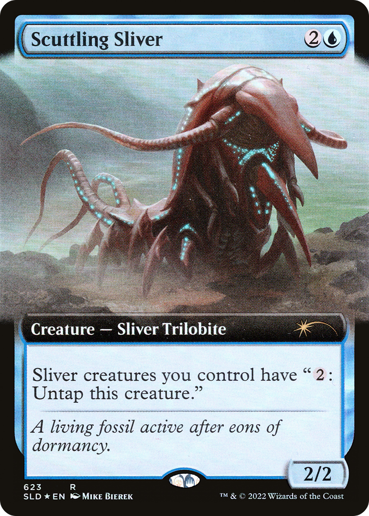 Scuttling Sliver (Extended Art) [Secret Lair Drop Promos] - The Mythic Store | 24h Order Processing