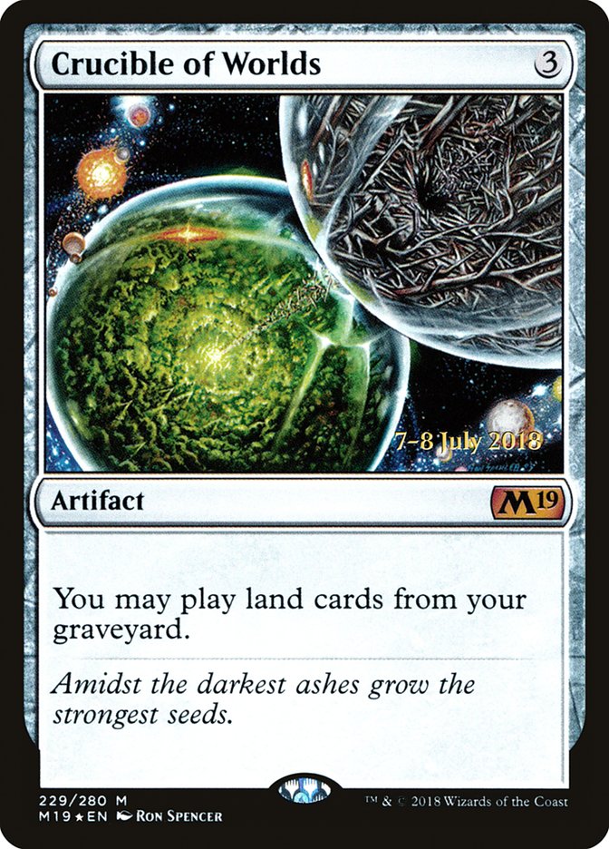 Crucible of Worlds [Core Set 2019 Prerelease Promos] - The Mythic Store | 24h Order Processing