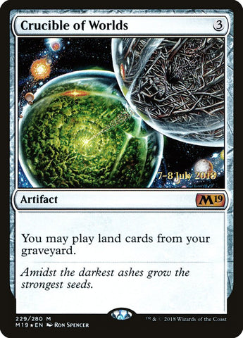 Crucible of Worlds [Core Set 2019 Prerelease Promos] - The Mythic Store | 24h Order Processing