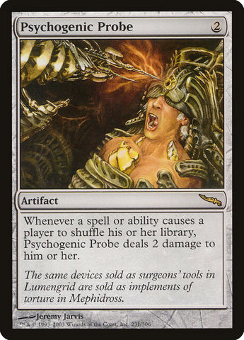 Psychogenic Probe [Mirrodin] - The Mythic Store | 24h Order Processing