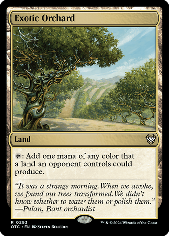 Exotic Orchard [Outlaws of Thunder Junction Commander] - The Mythic Store | 24h Order Processing