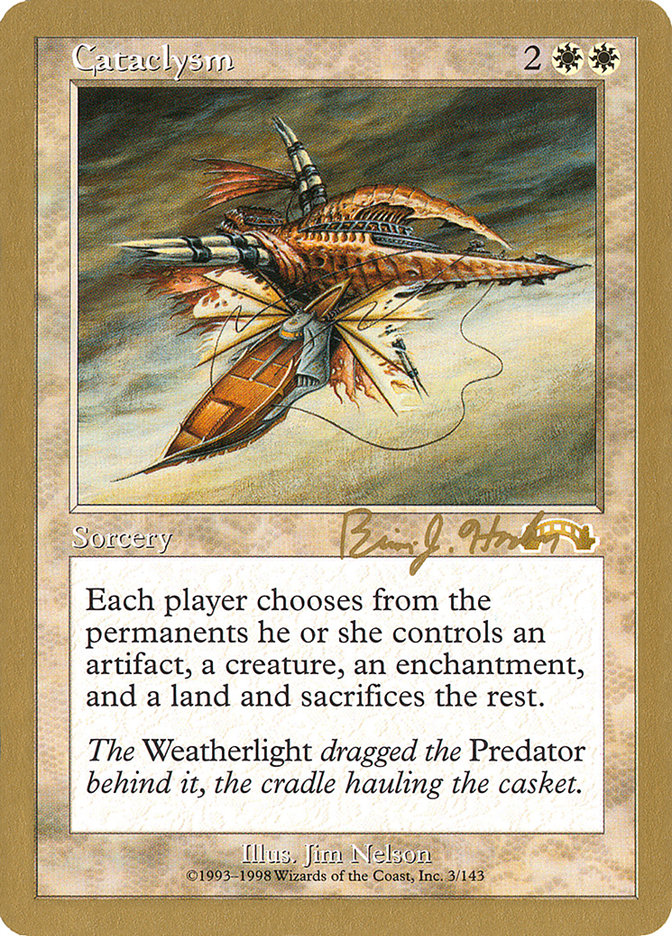 Cataclysm (Brian Hacker) [World Championship Decks 1998] - The Mythic Store | 24h Order Processing