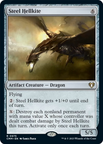 Steel Hellkite [Commander Masters] - The Mythic Store | 24h Order Processing
