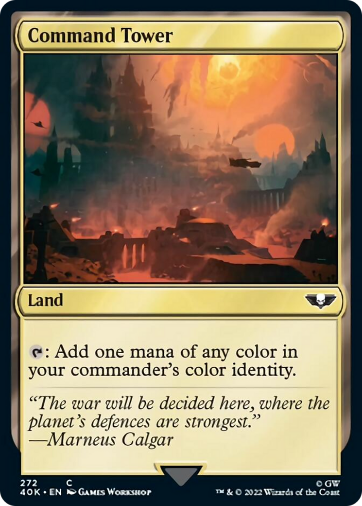 Command Tower (272) (Surge Foil) [Warhammer 40,000] - The Mythic Store | 24h Order Processing