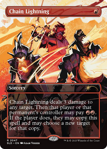 Chain Lightning (2047) (Rainbow Foil) [Secret Lair Drop Series] - The Mythic Store | 24h Order Processing