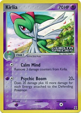 Kirlia (47/113) (Stamped) [EX: Delta Species] - The Mythic Store | 24h Order Processing