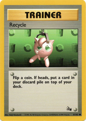 Recycle (61/62) [Fossil Unlimited] - The Mythic Store | 24h Order Processing