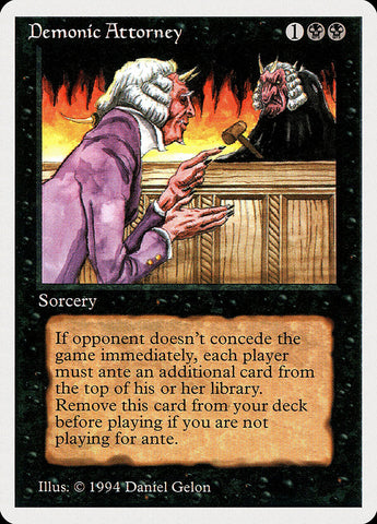 Demonic Attorney [Summer Magic / Edgar] - The Mythic Store | 24h Order Processing