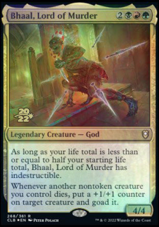 Bhaal, Lord of Murder [Commander Legends: Battle for Baldur's Gate Prerelease Promos] - The Mythic Store | 24h Order Processing