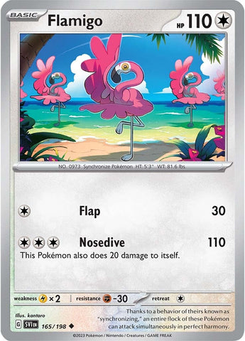 Flamigo (165/198) [Scarlet & Violet: Base Set] - The Mythic Store | 24h Order Processing