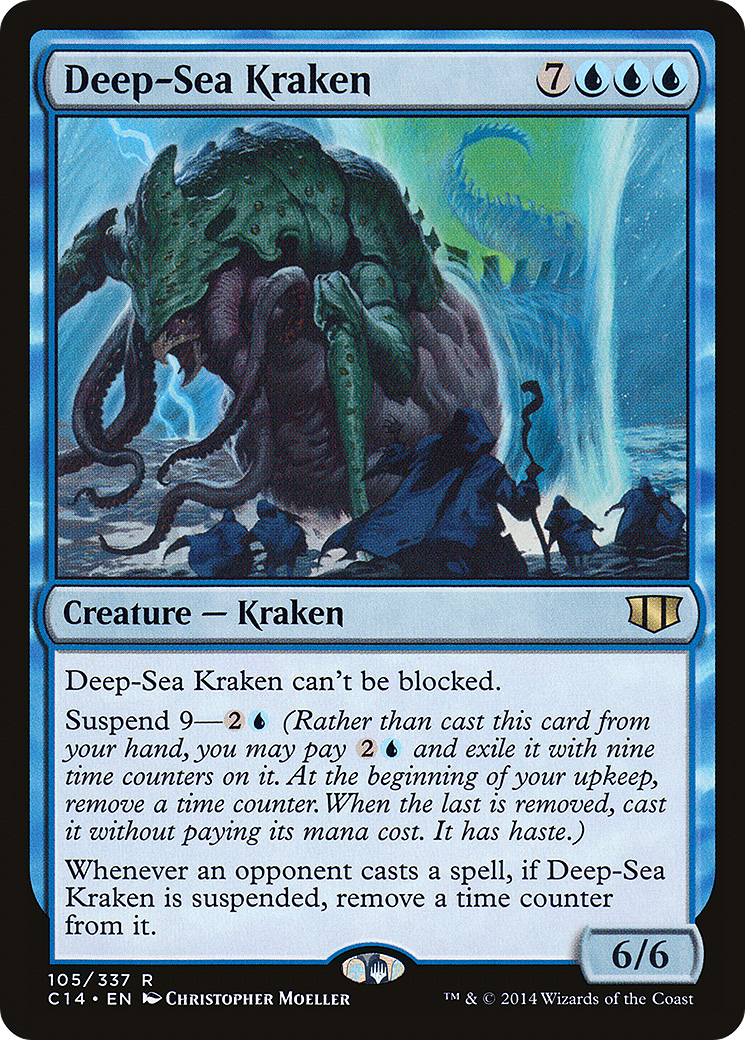 Deep-Sea Kraken [Commander 2014] - The Mythic Store | 24h Order Processing