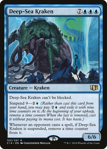 Deep-Sea Kraken [Commander 2014] - The Mythic Store | 24h Order Processing
