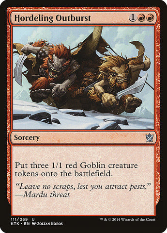 Hordeling Outburst [Khans of Tarkir] - The Mythic Store | 24h Order Processing