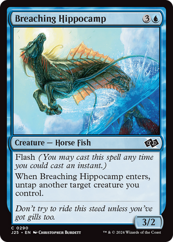 Breaching Hippocamp [Foundations Jumpstart] - The Mythic Store | 24h Order Processing