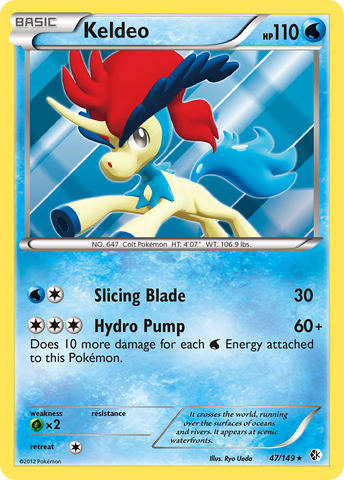 Keldeo (47/149) [Black & White: Boundaries Crossed] - The Mythic Store | 24h Order Processing