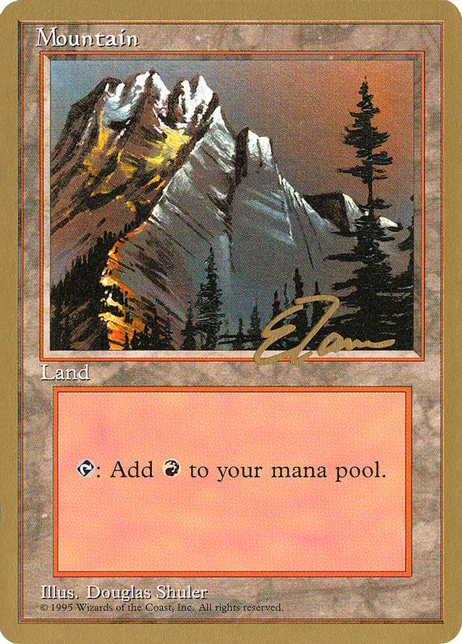Mountain (et373) (Eric Tam) [Pro Tour Collector Set] - The Mythic Store | 24h Order Processing