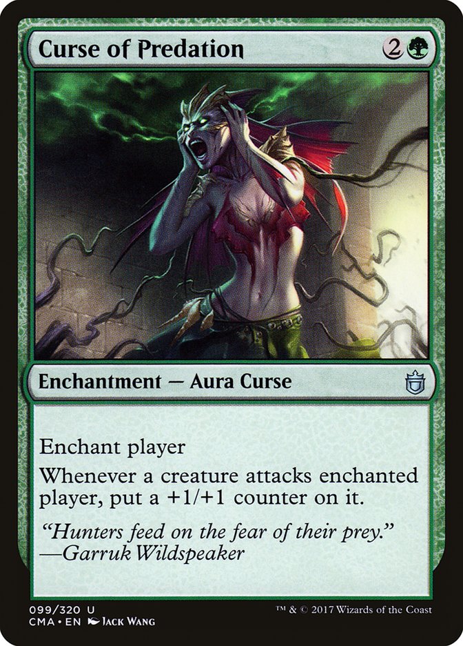 Curse of Predation [Commander Anthology] - The Mythic Store | 24h Order Processing