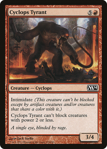 Cyclops Tyrant [Magic 2014] - The Mythic Store | 24h Order Processing