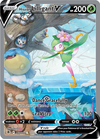 Hisuian Lilligant V (163/189) [Sword & Shield: Astral Radiance] - The Mythic Store | 24h Order Processing