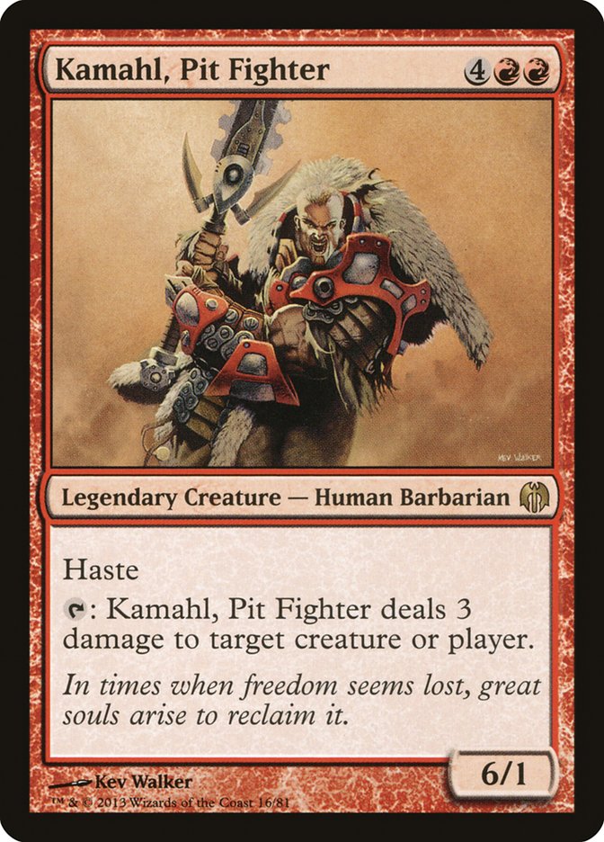 Kamahl, Pit Fighter [Duel Decks: Heroes vs. Monsters] - The Mythic Store | 24h Order Processing