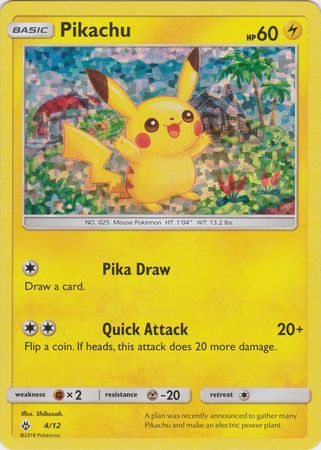 Pikachu (4/12) [McDonald's Promos: 2018 Collection] - The Mythic Store | 24h Order Processing